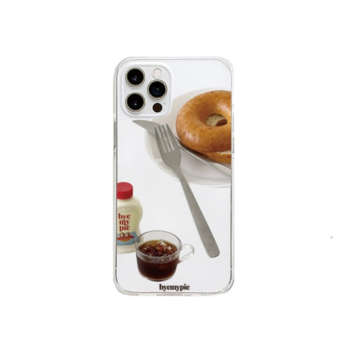 Byemypie x Bagel Morning Hard Jelly Case 手機保護殼