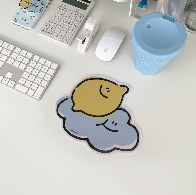 縮圖：【現貨】Second Morning Lemony & Cloud Mouse Pad 滑鼠墊