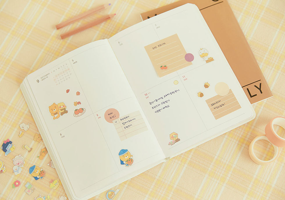 縮圖：Kakao Friends Ryan 2022 Daily Diary 日記簿