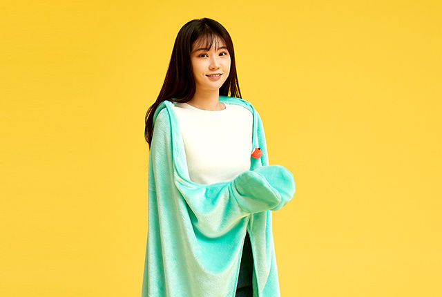 縮圖：Kakao Friends Jordy Blanket 連帽披風毯子