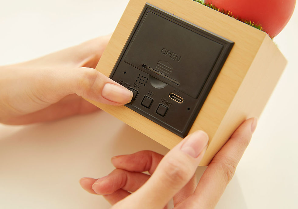 縮圖：Kakao Friends Jordy Garden LED Electronic Clock 電子鐘