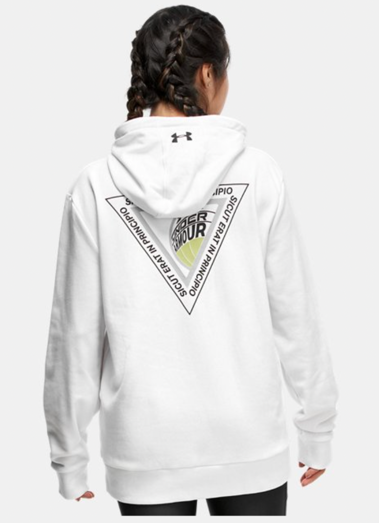 縮圖：Under Armour x Kim Yeon Koung HERE NOW Hoodie - White 連帽衛衣