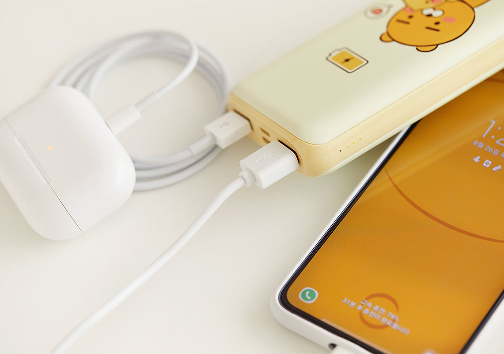 縮圖：Kakao Friends Ryan & 春植 20,000mAh Fast Charging Power Bank 充電器
