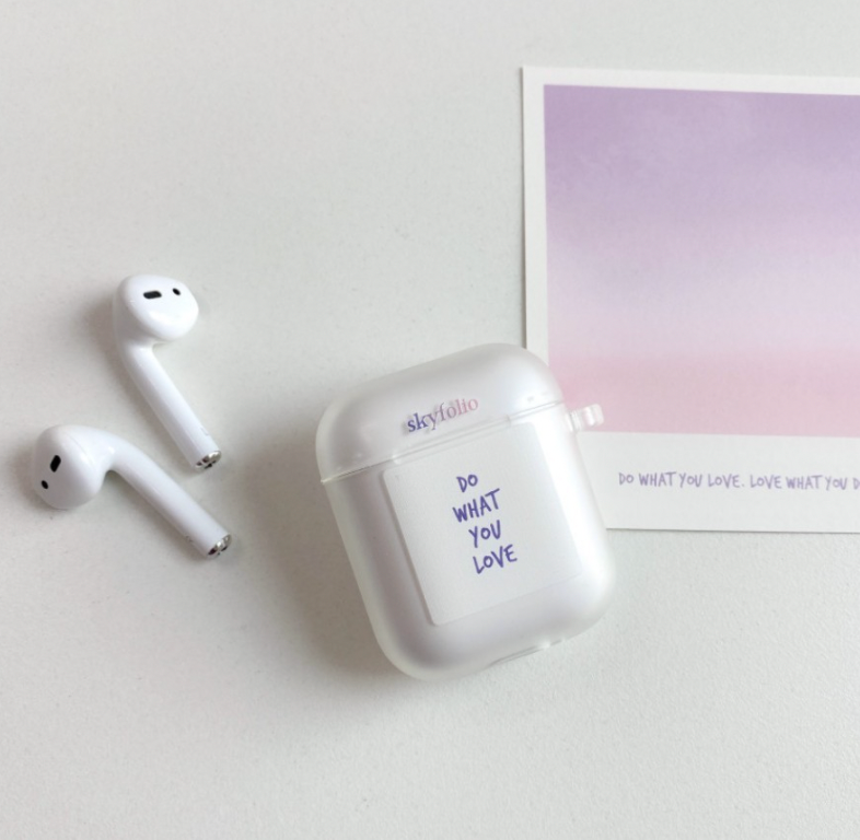 縮圖：Skyfolio Airpods Case - Do what you love 耳機保護殼
