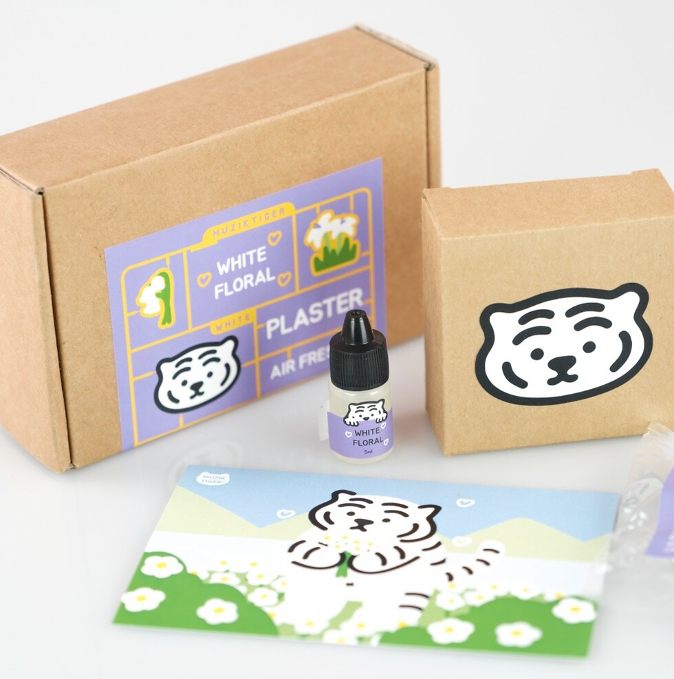 縮圖：Muzik Tiger Fragrance Plaster Air Fresher 汽車空氣清新劑