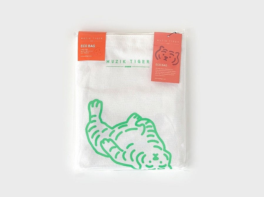 縮圖：Muzik Tiger Lazy Tiger Eco Bag 環保袋
