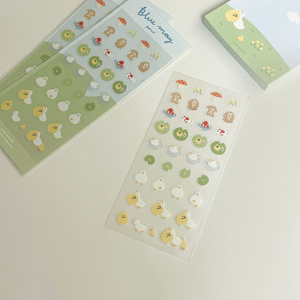 縮圖：【現貨】Second Morning Blue May Sticker - pond 限量版貼紙