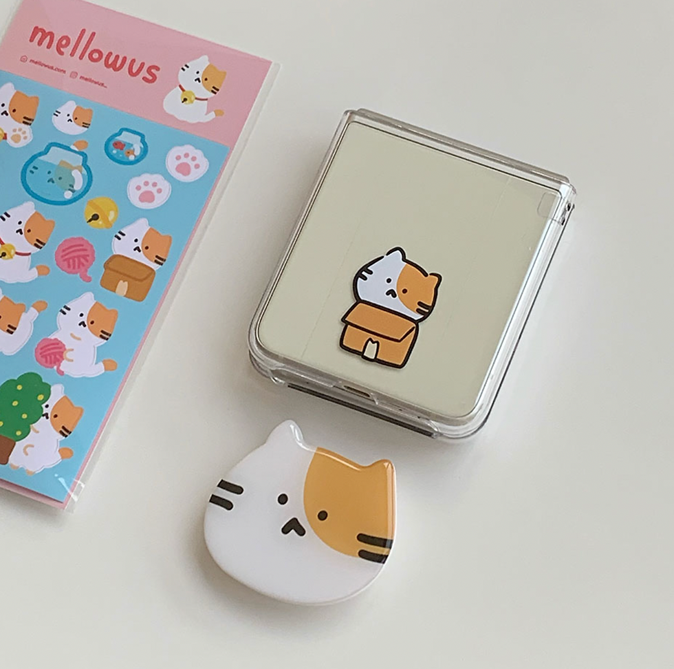 縮圖：CUTER Galaxy Z Flip 3 貓貓 Hard Case 手機保護殼