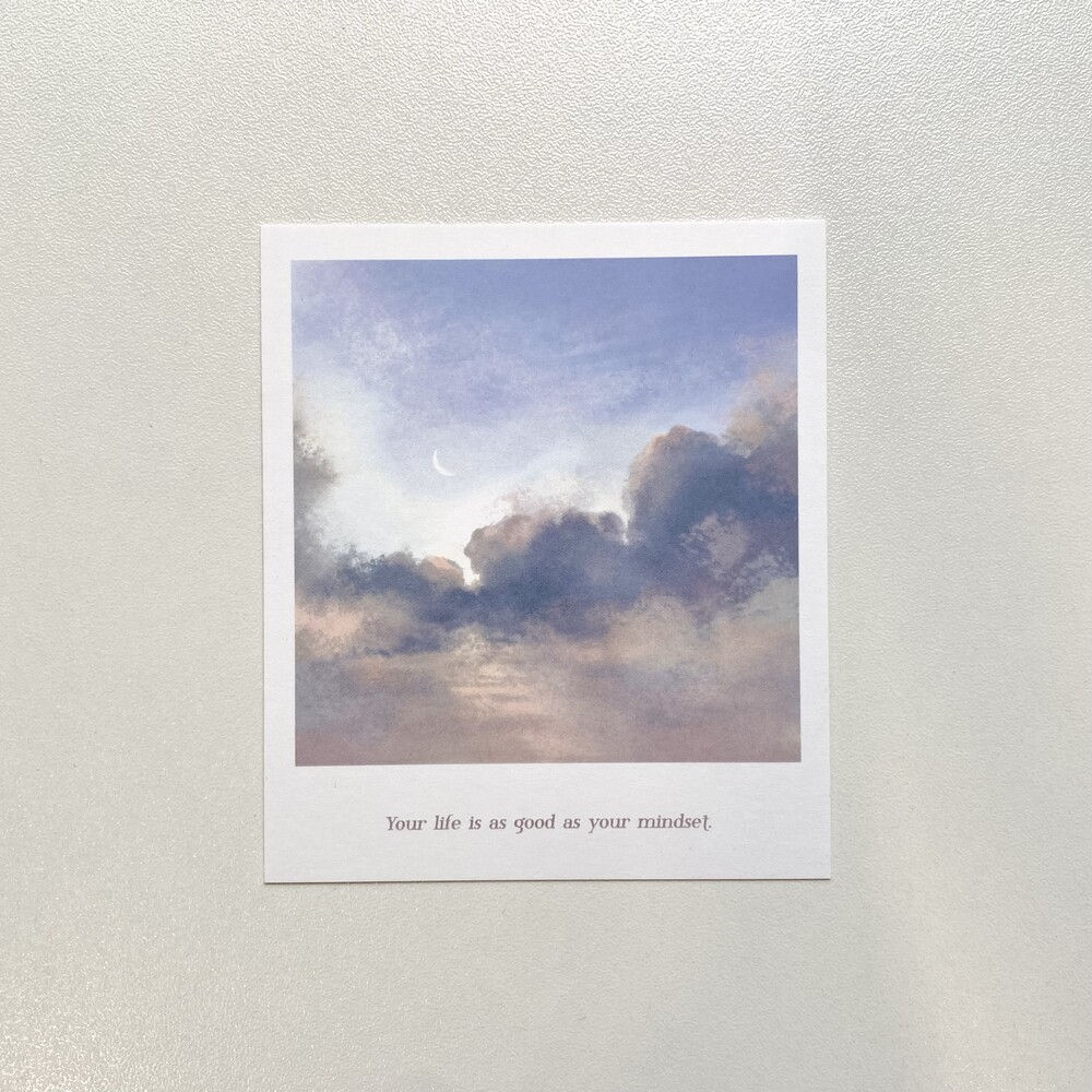 【現貨】Skyfolio Polaroid Postcard Sunset Cloud 明信片