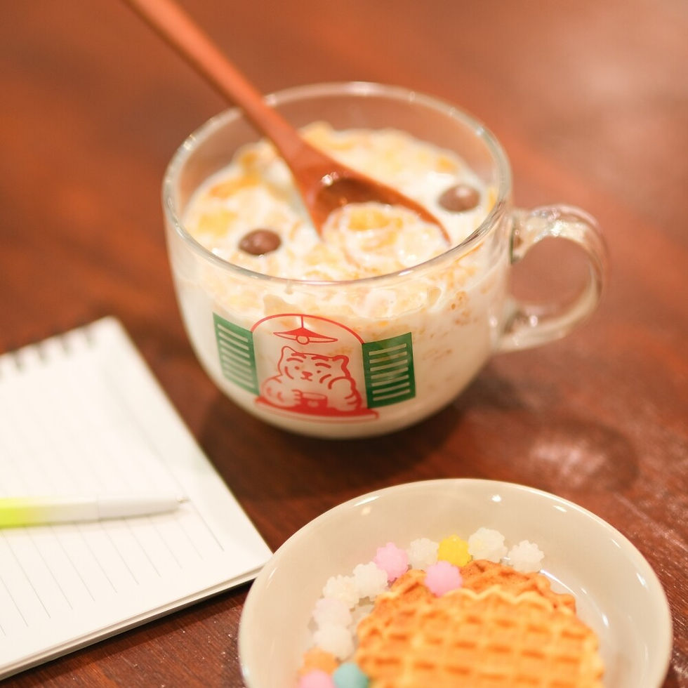 縮圖：【現貨】Muzik Tiger Cereal Cup Glass Mug 麥片杯