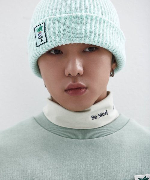 縮圖：〖PLAC〗x MINO & YOON Be Nice 系列 高領衫橄欖色