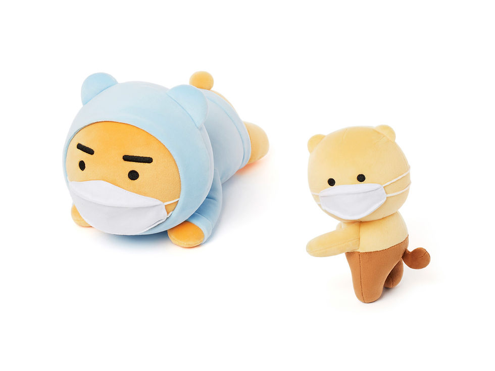 縮圖：Kakao Friends Ryan x 春植 抗疫口罩公仔
