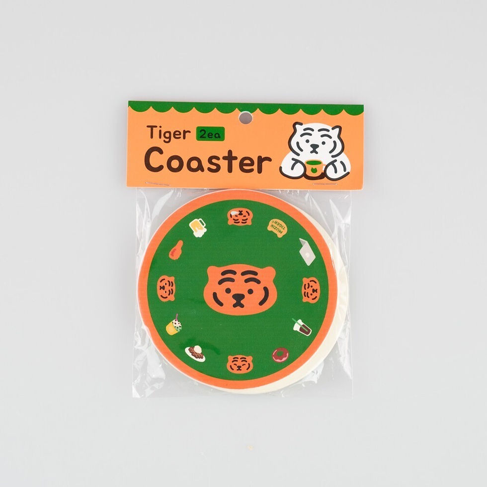 縮圖：Muzik Tiger Coaster 磁石杯墊套裝 2p