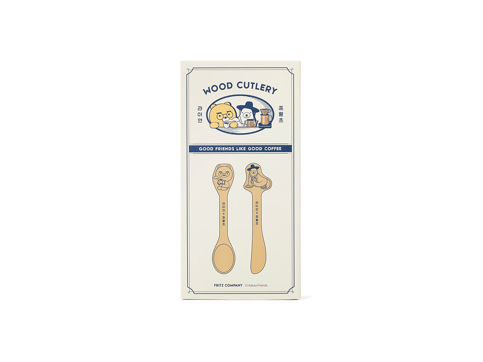 縮圖：Kakao Friends Ryan x Fruits Edition Spoon＆Knife 匙羹&刀子