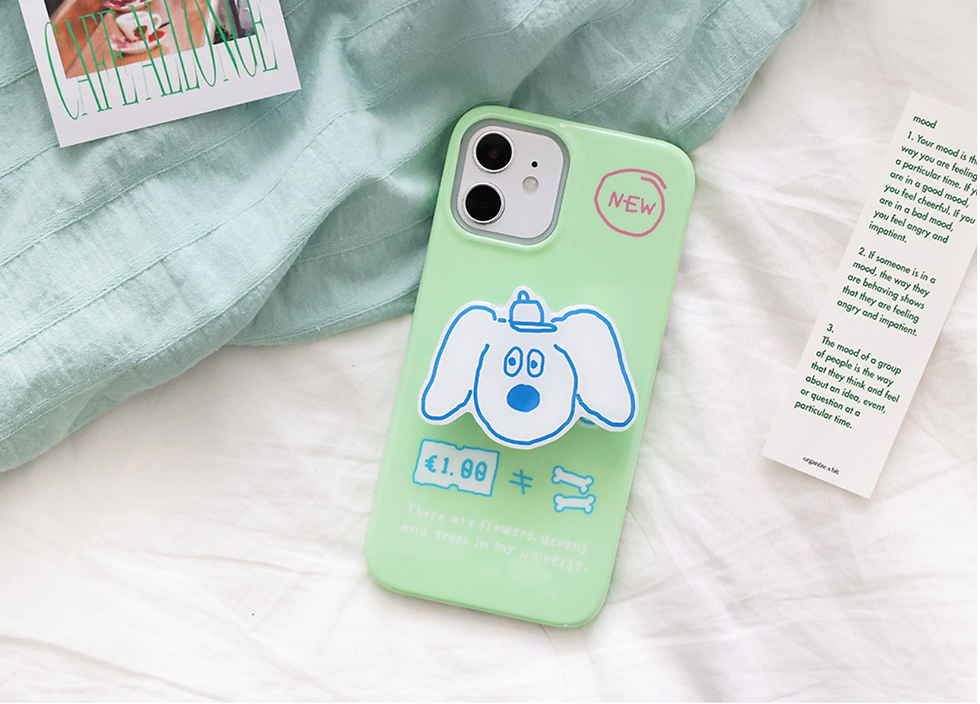 縮圖：MonagustA Charlie Smarttok Glossy Case For Iphone12 保護套