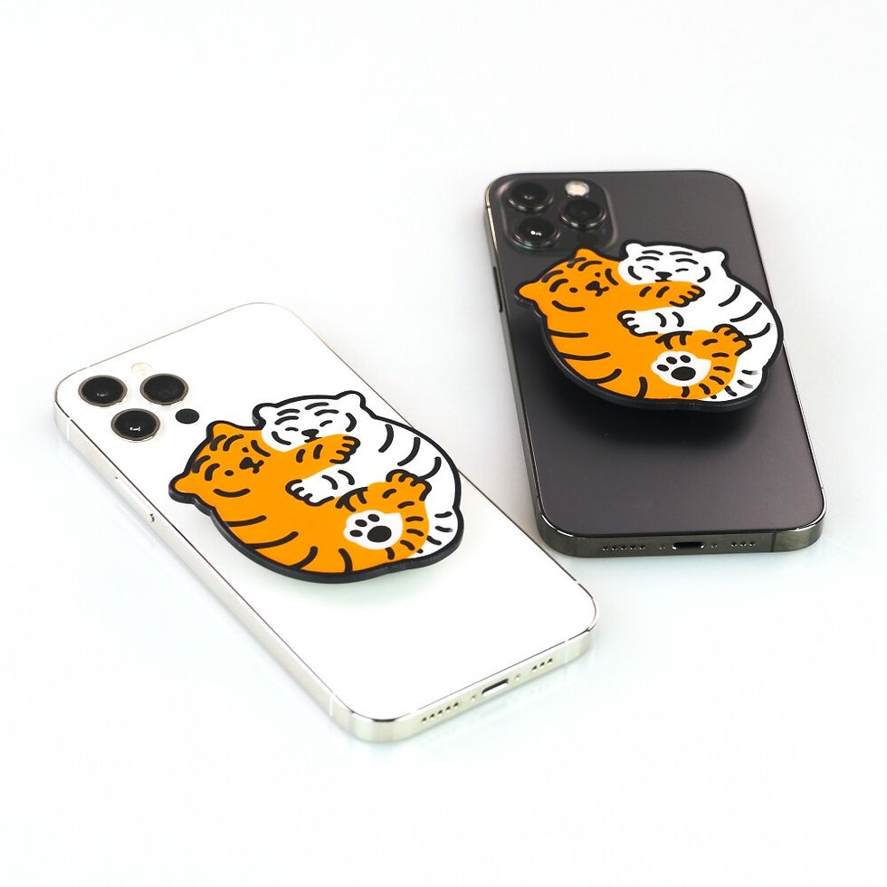 縮圖：Muzik Tiger Double Tiger Shaped Smart Tok 手機支架