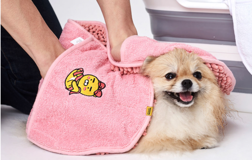 縮圖：Kakao Friends Ryan  Kakao Friends Pet Towel 寵物柔軟手套毛巾