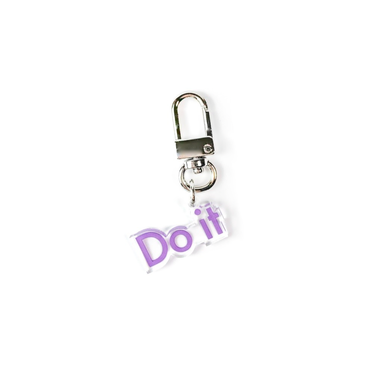Muzik Tiger Do it Typography Keyring 鑰匙扣