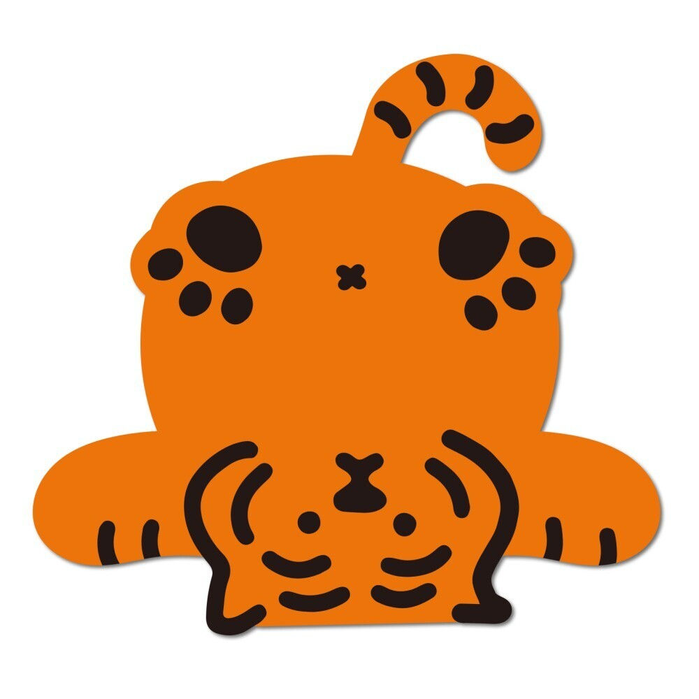 Muzik Tiger Stay Cool Tiger Big Removable Sticker 貼紙