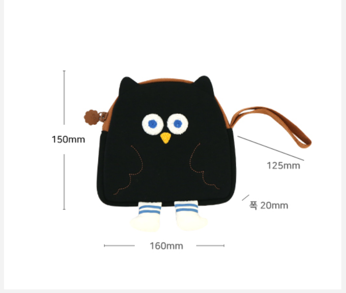 縮圖：Brunch Brother Flying Owl Pouch 小袋