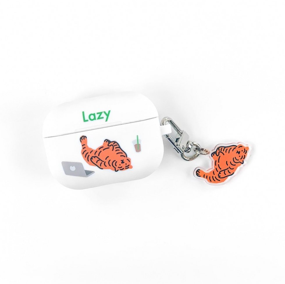 縮圖：Muzik Tiger Lazy Tiger AirPods/Pro 耳機保護殼