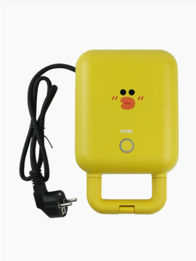 縮圖：Line Friends x Pon Sally Sandwich & Waffle Maker 公仔窩夫三文治機