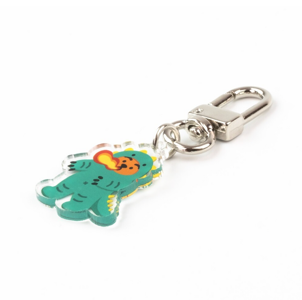 縮圖：Muzik Tiger Dino Tiger Keyring 鑰匙扣