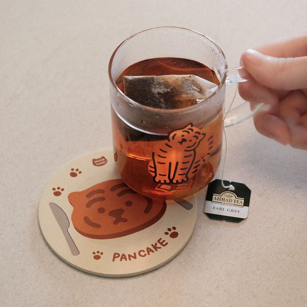 縮圖：Muzik Tiger Coaster 磁石杯墊套裝 2p