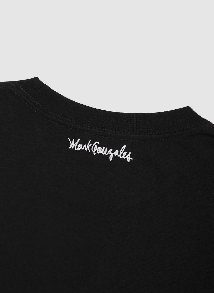 縮圖：Mark Gonzales SCHUMU ARCHLOGO Black T-Shirt 短袖T恤