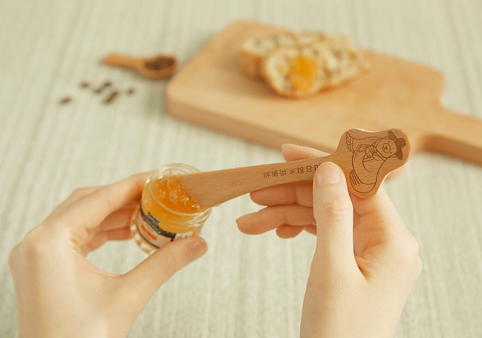 縮圖：Kakao Friends Ryan x Fruits Edition Spoon＆Knife 匙羹&刀子