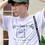 縮圖：Mark Gonzales SCHUMU ARCHLOGO White T-Shirt 短袖T恤
