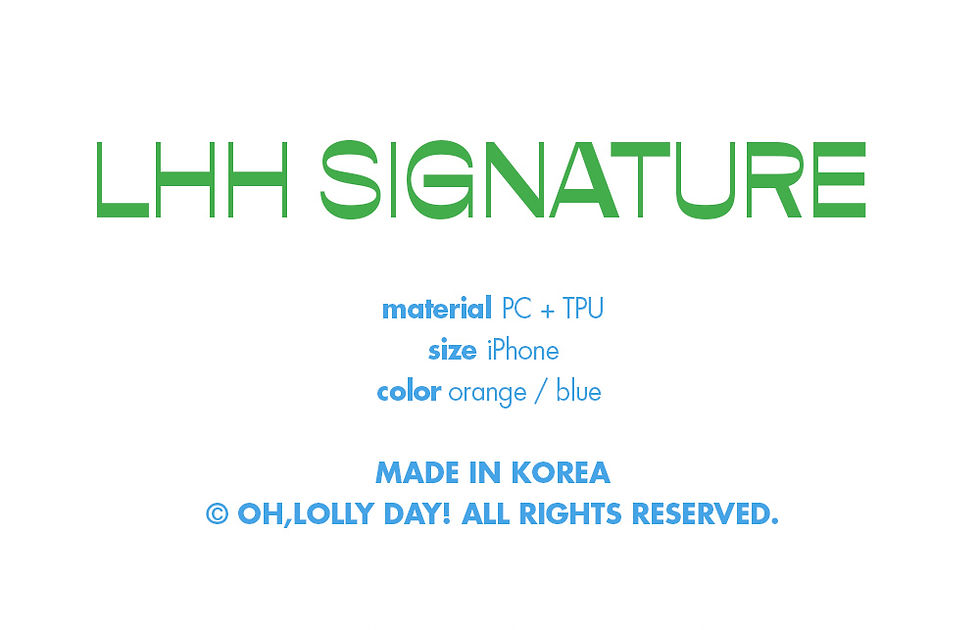 縮圖：O,LD! LHH signature Phone Case 手機保護殼
