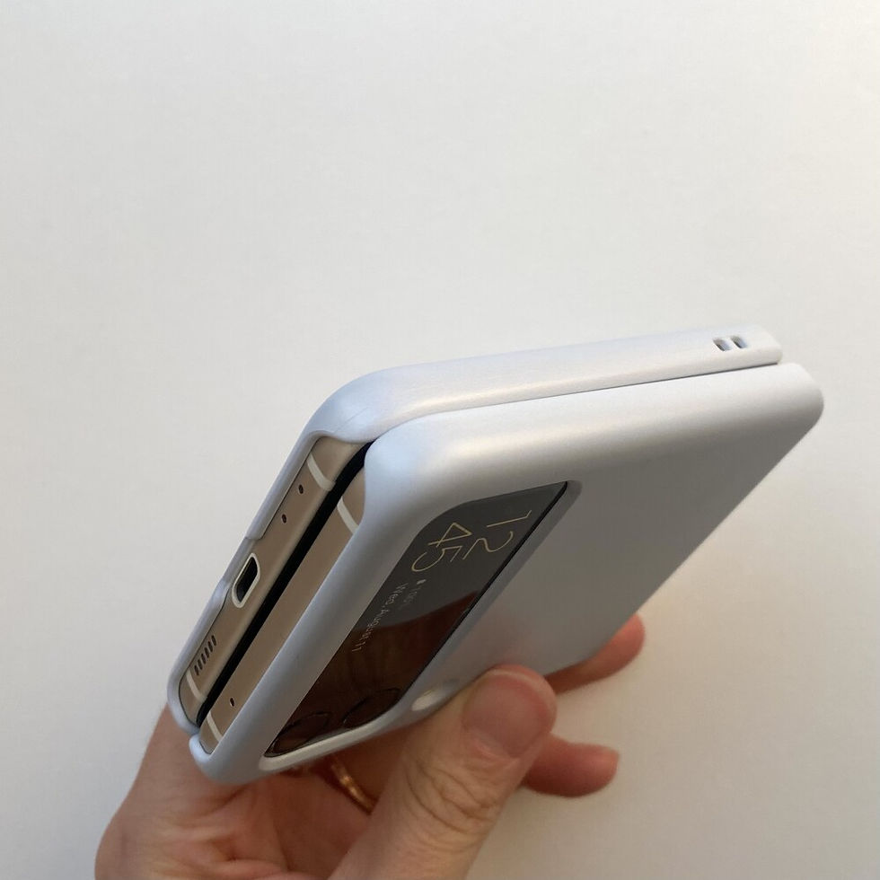 縮圖：Skyfolio Cozy Blue Z Flip Phone Case 手機保護殼