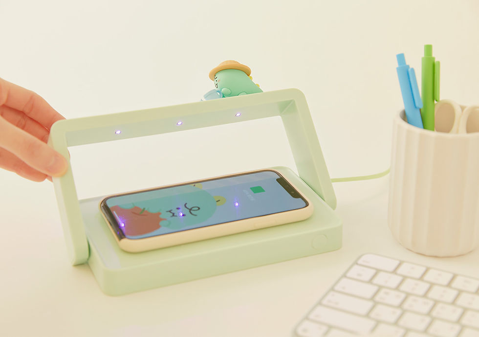 縮圖：Kakao Friends Jordy UV Sanitizer Wireless Charger 紫外線消毒器無線充電器