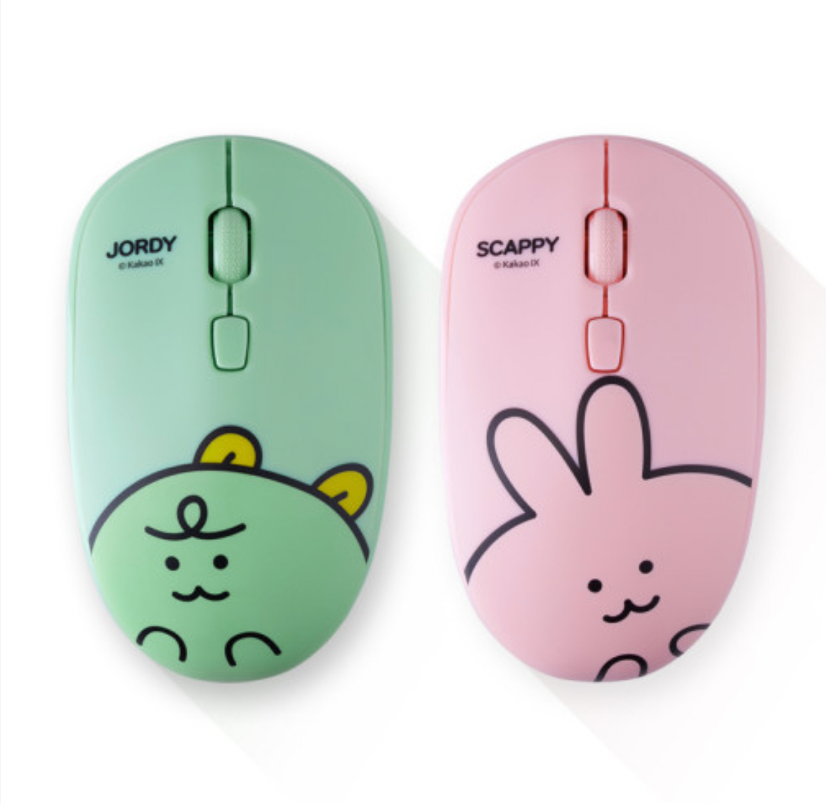 Kakao Friends Niniz｜Jordy & Scappy Wireless Mouse 無線滑鼠