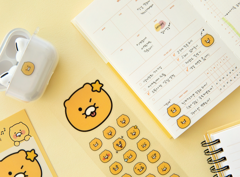 縮圖：Kakao Friends 春植 Expression Sticker 表情貼紙