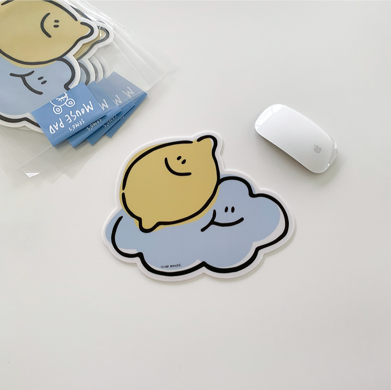 縮圖：【現貨】Second Morning Lemony & Cloud Mouse Pad 滑鼠墊