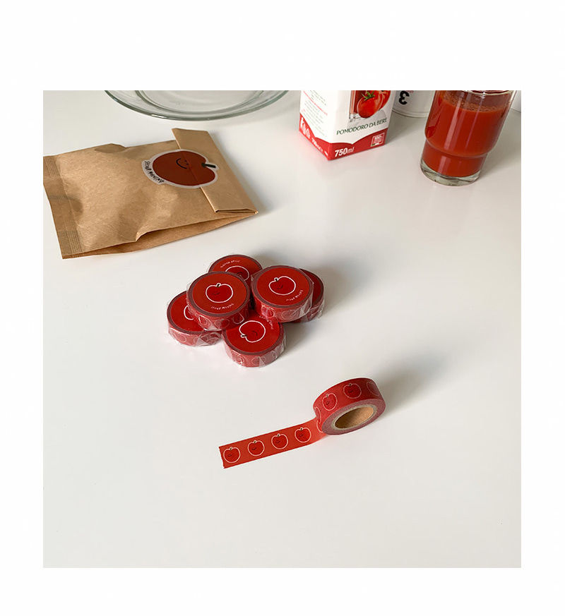 縮圖：Second Morning Apple Masking Tape 蘋果紙膠帶