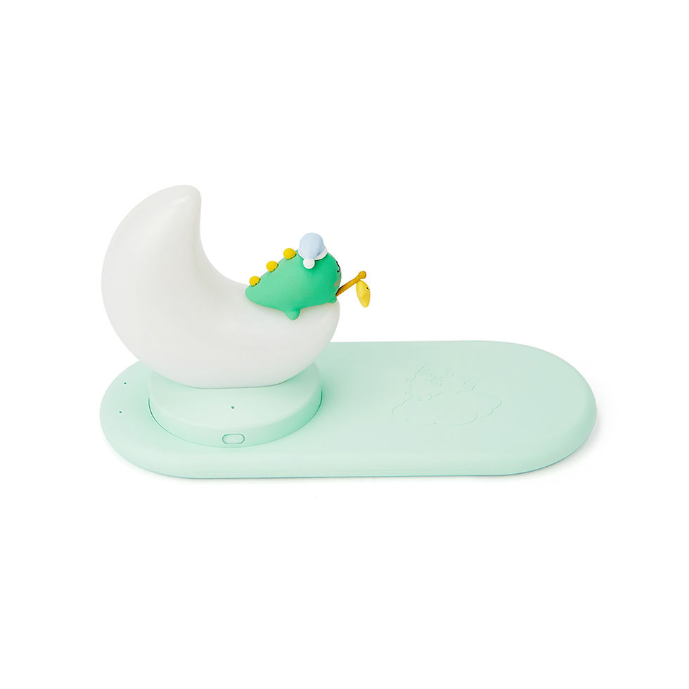 縮圖：Kakao Friends Jordy Night Light & Wireless Charger  夜燈多功能充電器