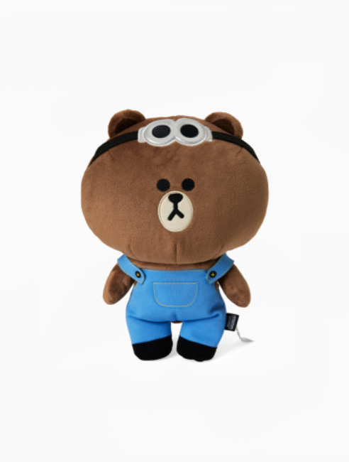 縮圖：Line Friends x Minions Reversible Cushion 可反面公仔