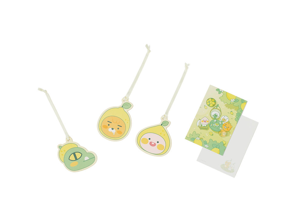 縮圖：Kakao Friends Apeach Paper Air Freshener 紙質空氣清新劑｜Lemon Terrace