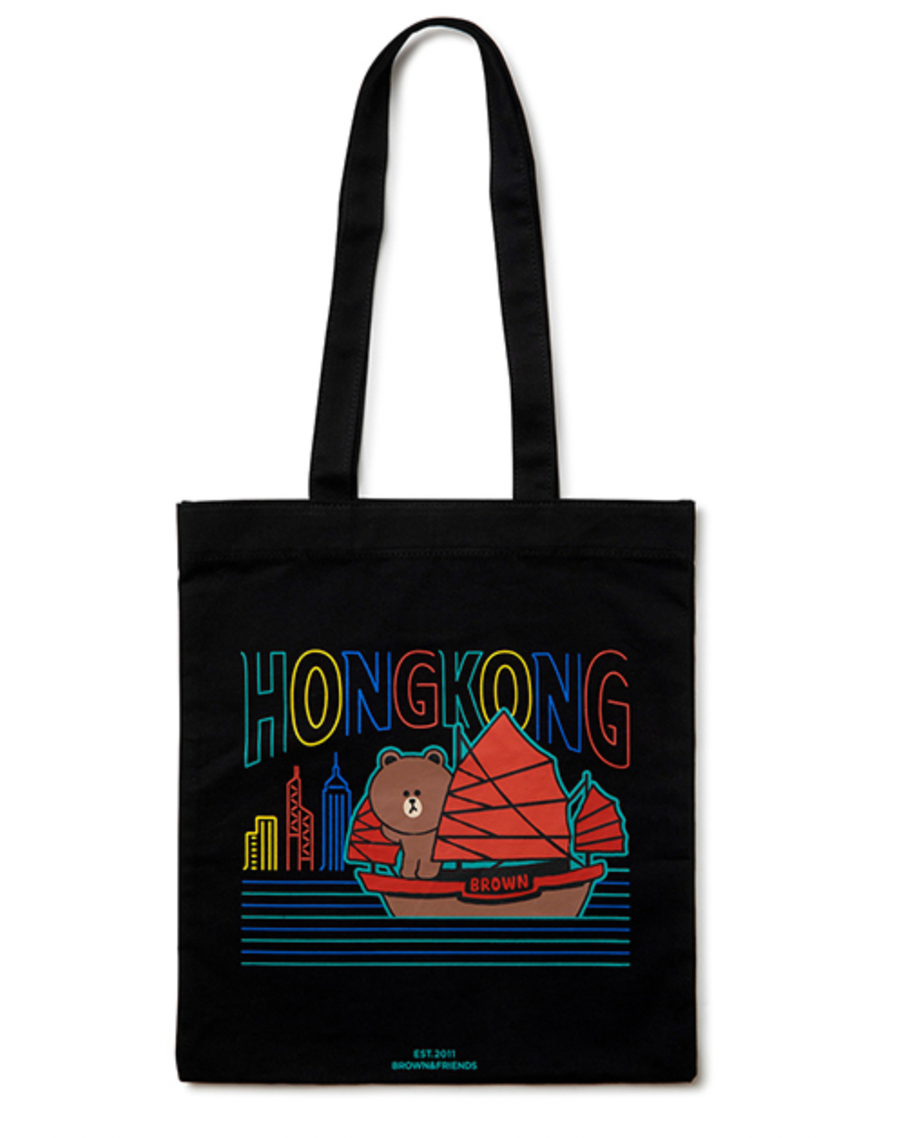 Line Friends Brown The City Edition Hong Kong Eco-Bag 環保袋 (M)