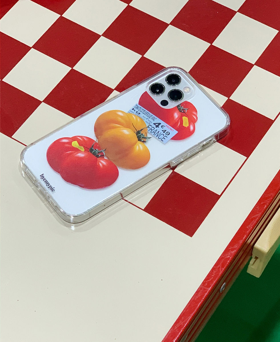 縮圖：Byemypie x French Tomato Hard Jelly Case 手機保護殼