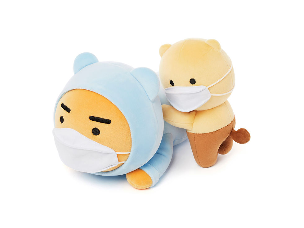縮圖：Kakao Friends Ryan x 春植 抗疫口罩公仔