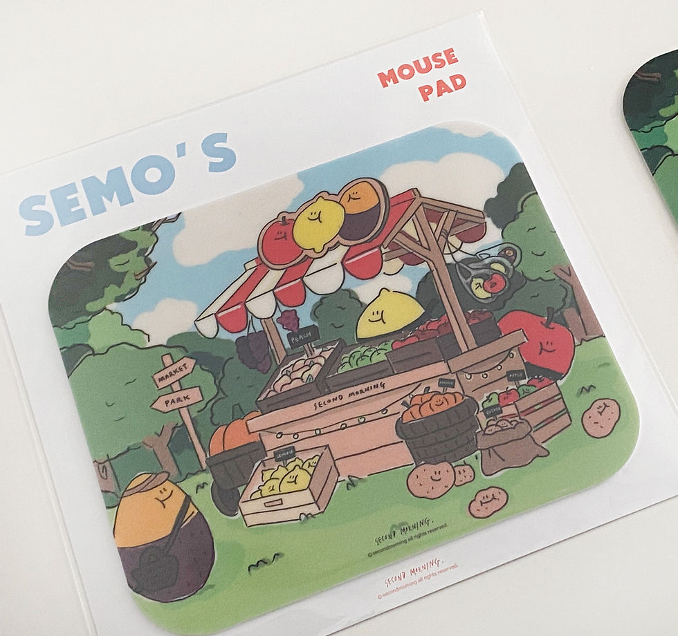 縮圖：Second Morning Semo Market Mouse Pad 滑鼠墊