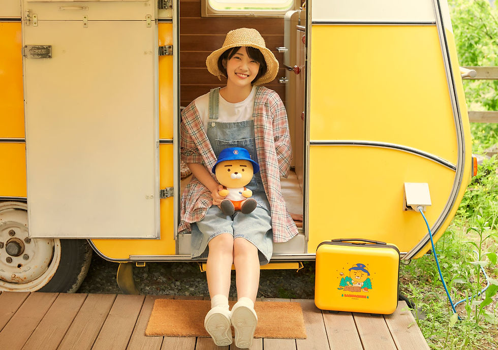 縮圖：Kakao Friends Little Ryan Backpac Mini Travel Bag 背包客迷你旅行包