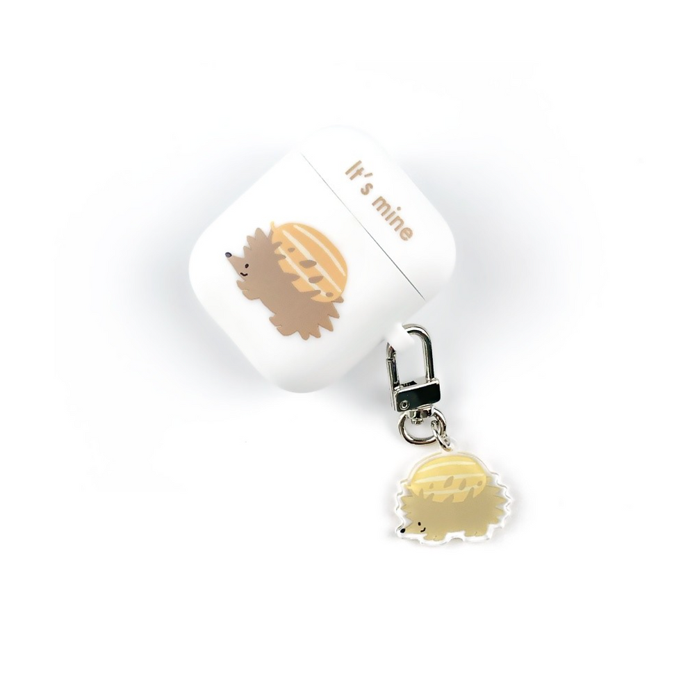 縮圖：Muzik Tiger Hedgehog Keyring 刺猬鑰匙扣