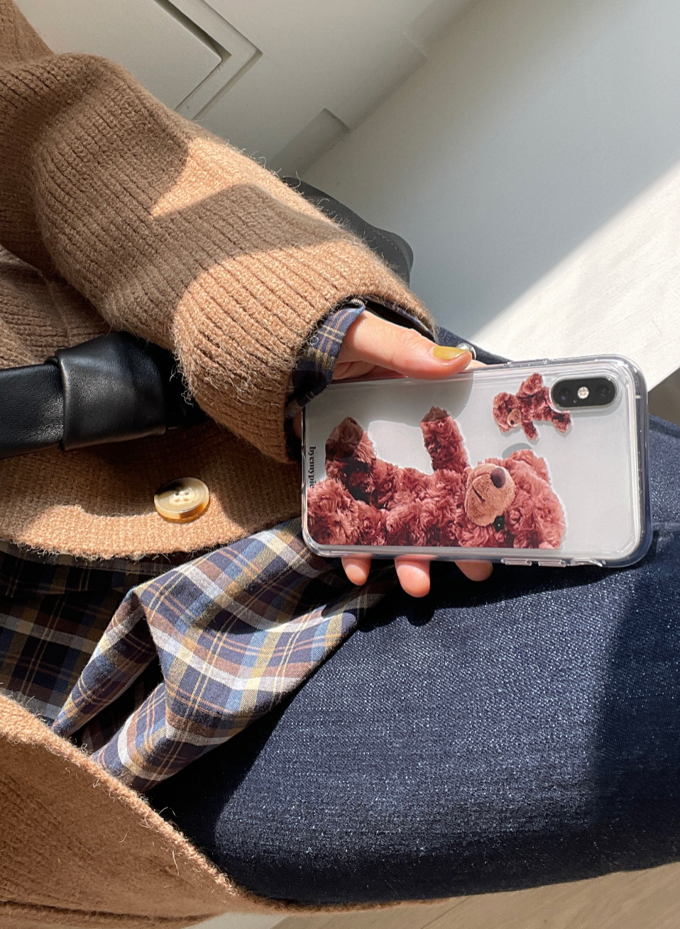 縮圖：Byemypie x Turn Bear Hard Jelly Case 手機保護殼