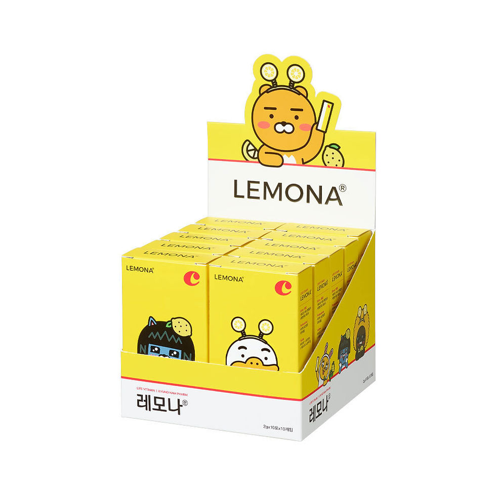 縮圖：Kakao Friends x Lemona 檸檬味維他命C (2g x 10 Packs x 10 Boxes)