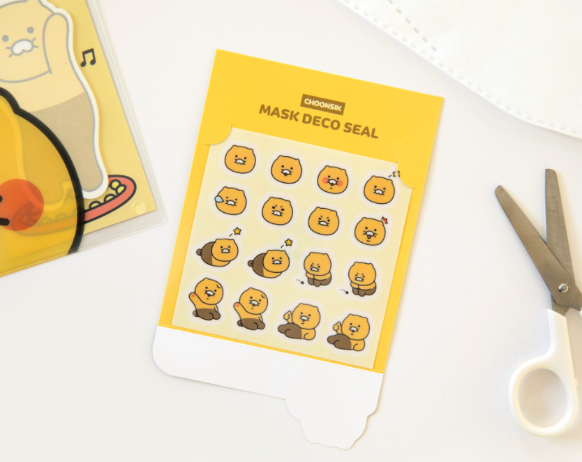 縮圖：Kakao Friends 春植 Mask Deco Seal  口罩貼紙